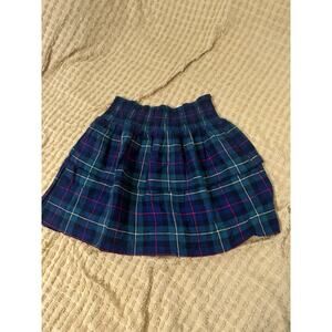 Girls Plaid Tiered Skirt School Uniform The Children’s Place Size 16